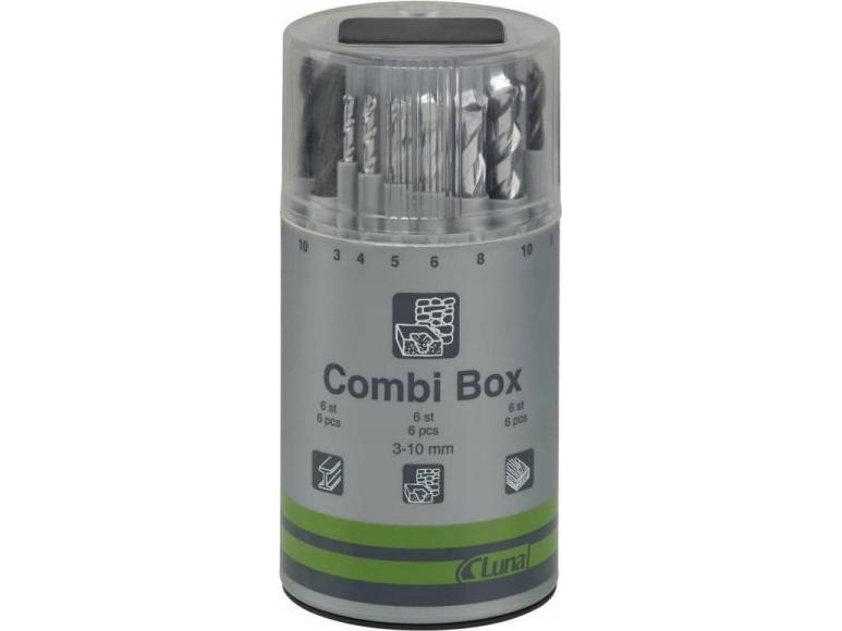 Un Wierteå Combi Box Bor 3-10Mm.