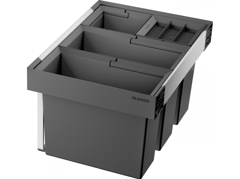 Blanco Flexon II Low 60/4 affaldssystem, 42 liter, sort