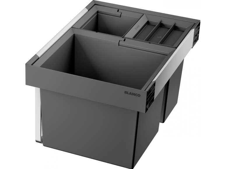 Blanco Flexon II Low 50/3 affaldssystem, 35 liter, sort