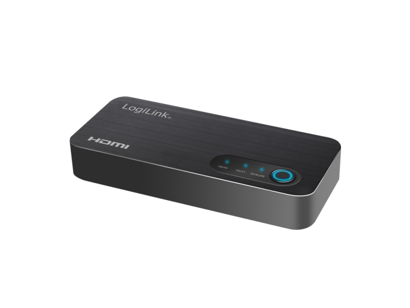 Logilink Hdmi Splitter, 1X2-Port, 4K/60 Hz, Hdcp, Hdr, Cec, Downscaler