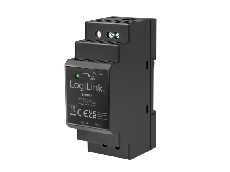 Logilink Din Rail Power Supply 36 W / 24 V