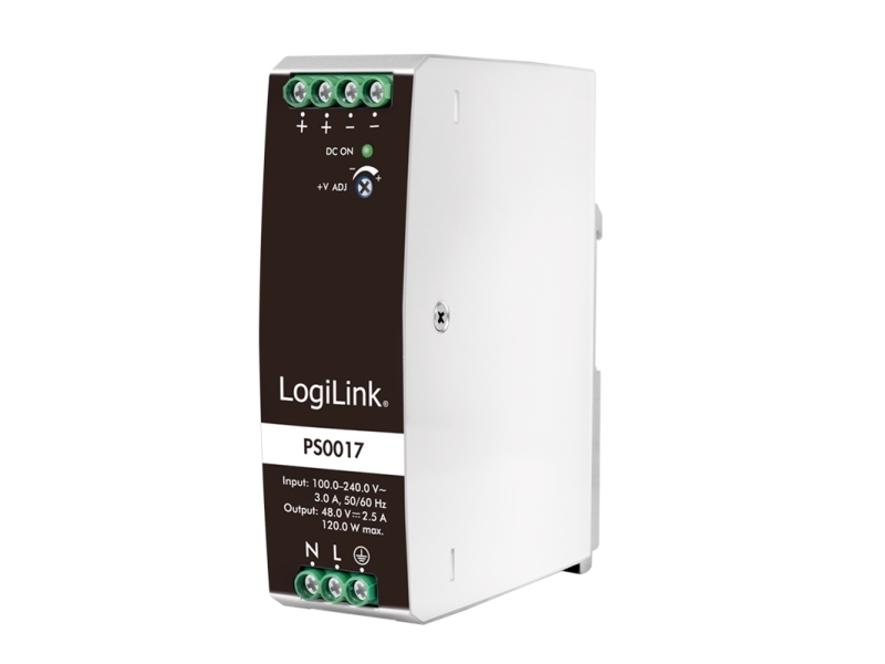Logilink Din Rail Power Supply 120 W / 48 V