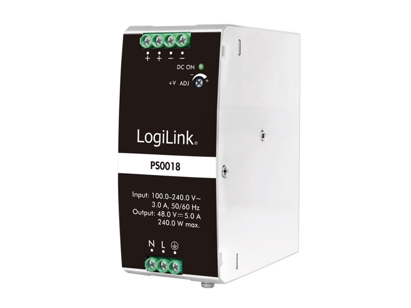 Logilink Din Rail Power Supply 240 W / 48 V