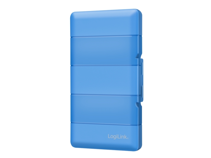 Logilink M.2 Ngff/Nvme Protection Box For 4 Ssd, Blue