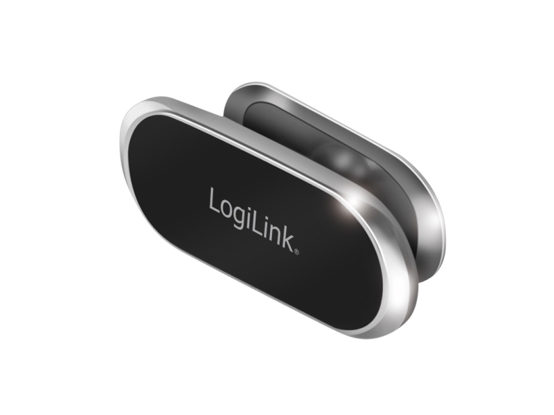 Logilink Magnetisk Smartphoneholder 360° Drejelig Op Til 800 G Aluminium