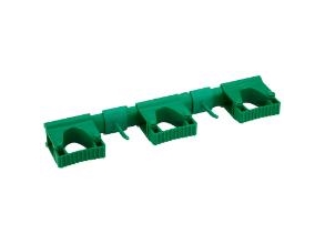 Wandaufhängesystem Vikan Komplett Flexibel Und Hygienisch L420xb87xh48mm Pp Grün,1 Stück