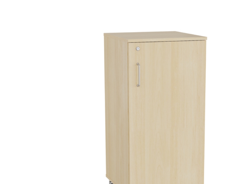 Stehtisch Stig Modell C Rechte Klappe, Birke Laminat