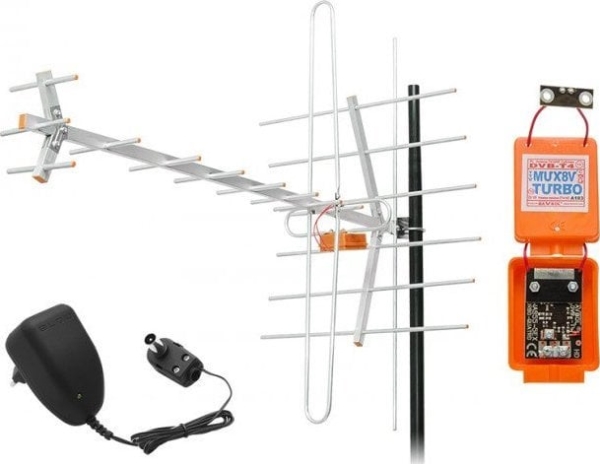 Blow Tv Antena Dvb-T Mux1238 Act/H+V