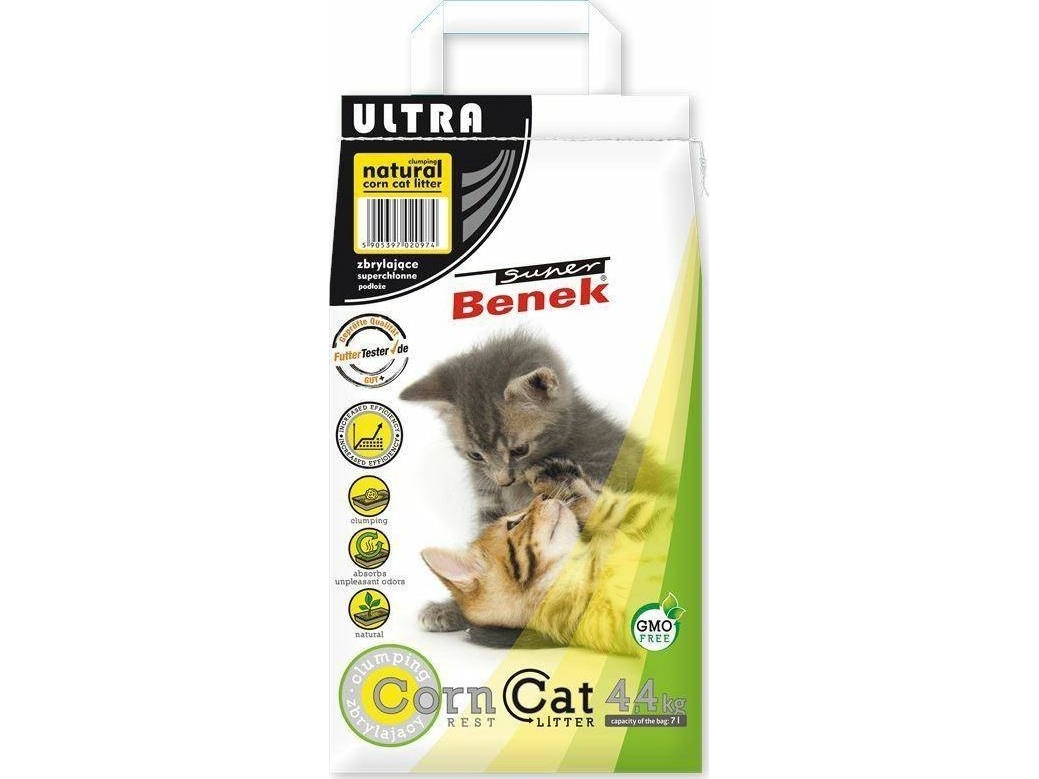 CERTECH Super Benek 7L kattströ Naturlig majströ | Sällskapsdjur - Katt - Kattsand och annat strö | GameStuff