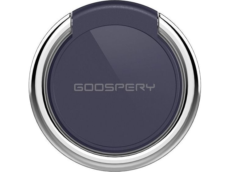 Partner Tele.Com Mercury Ring Fingergriff Schwarz Silber
