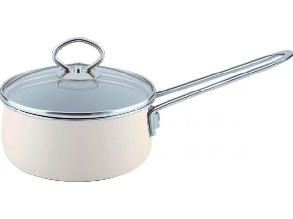 Riess kasserolle med låg 16cm Avorio Riess