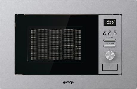 Gorenje Bmi201ag1x, Integriert, Kombi-Mikrowelle, 20 L, 800 W, Tasten, Drehregler, Edelstahl