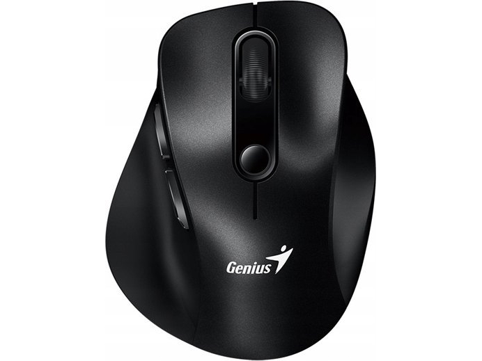 Kabellose Maus, Genius Ergo 9000S, Schwarz, Optisch, 2400Dpi