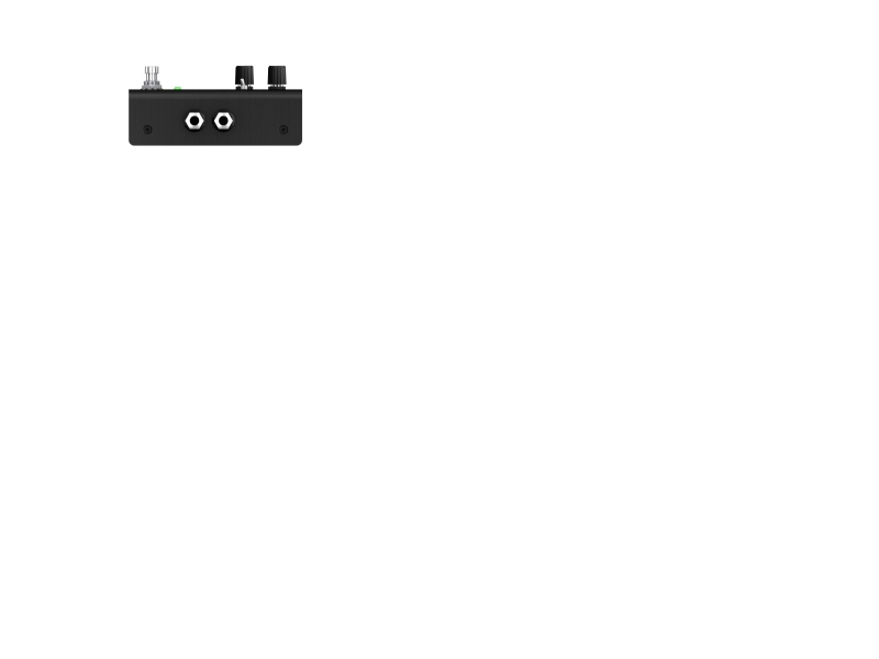 IK Multimedia Z-Tone Buffer Boost (Bass, E-Gitarre), Effektpedal, Schwarz - Image 3