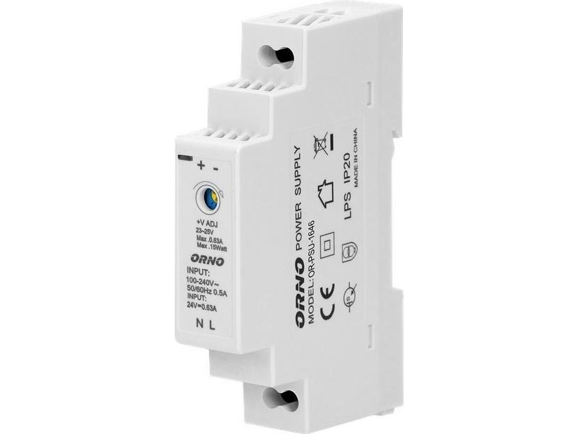 Orno Din-Schienen-Netzteil 24 V Dc, 0,63 A, 15 W, 1 Modul