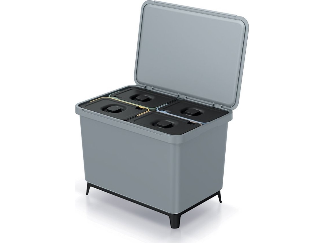 Prosperplast återvinningskärl grå (NKS60W4-429U) | Köksutrustning - Hushålls tillbehör - Sopsortering | GameStuff