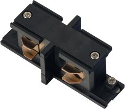 Nowodvorski 3-faset skinnekobling sort CTLS 8084