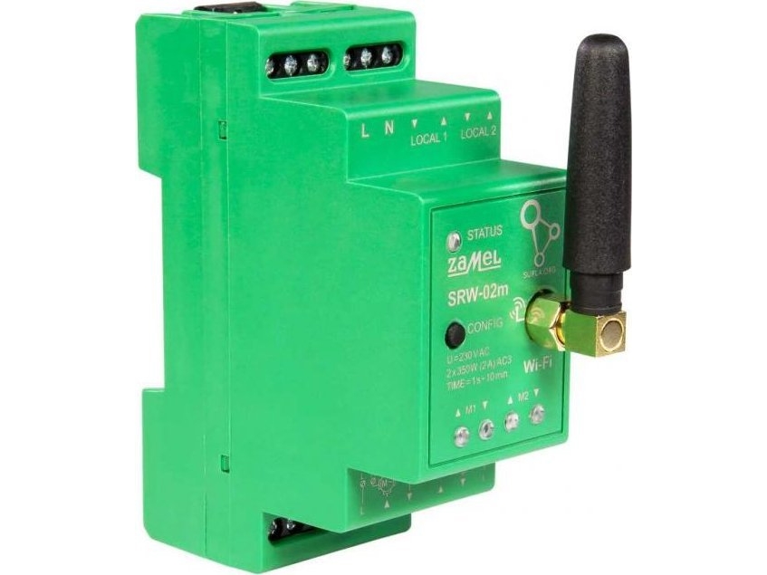 Zamel Supla SRW-02M modulinis žaliuzių WiFi valdiklis