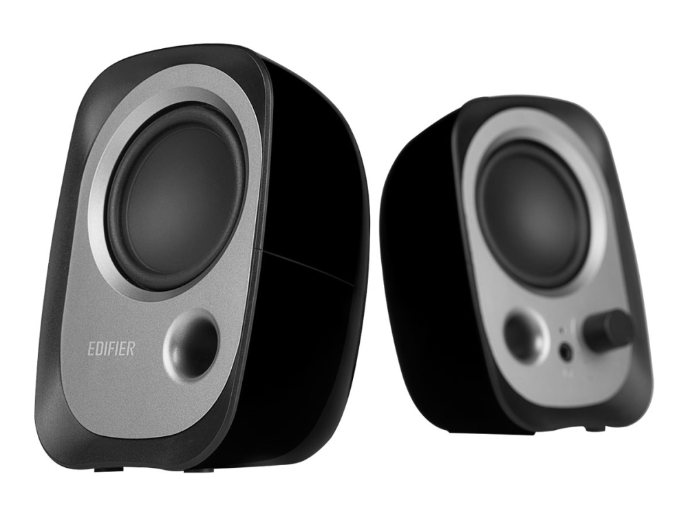 Edifier R12u - Højttalere - Til Pc - 4 Watt (Total) - Sort