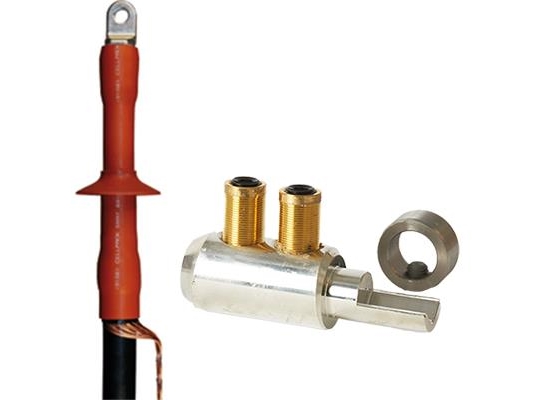 ENDEAFSLUTNING 12KV TIL MAGNEFIX ANLÆG 3X1 LEDER 95 - 240MM² INCL SKRUEKABELSKO