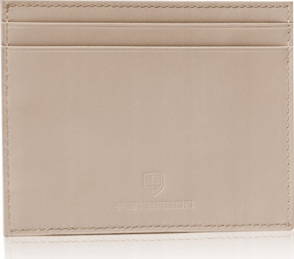 Peterson læderetui PTN CAW22722 C463 ecru