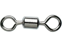 Okuma Rolling Swivels stl. 4 Black - 10 st. (33042) | Utomhus - Fiskeredskap - Tillbehör | GameStuff