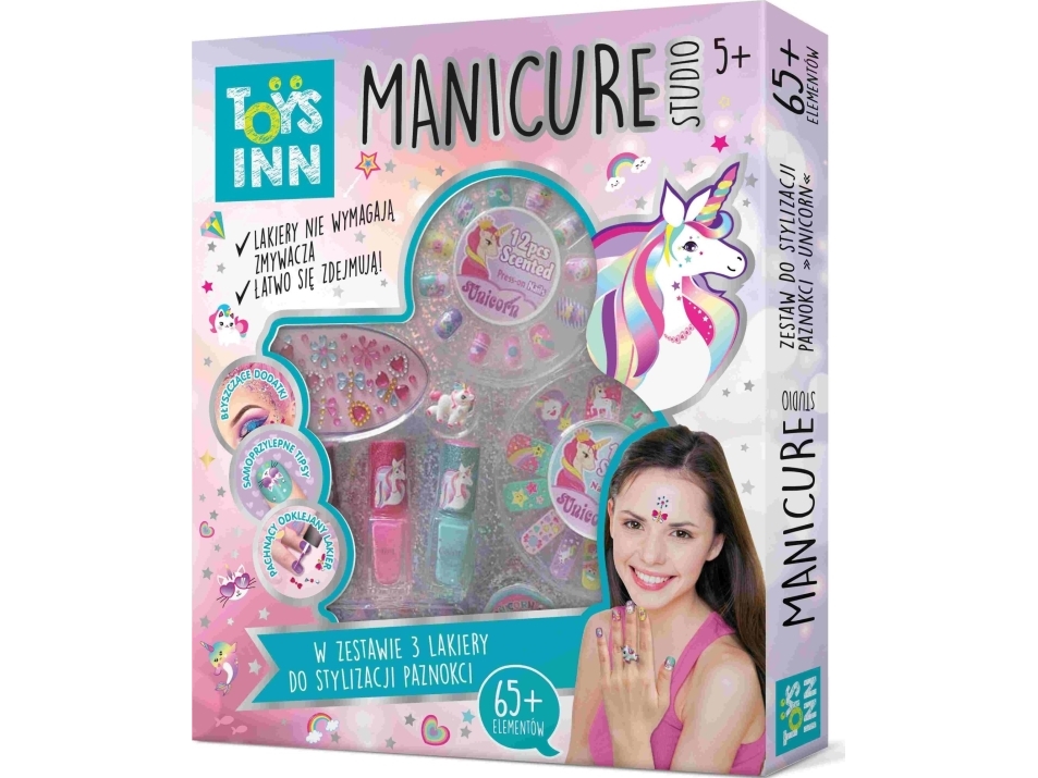 Stnux Manicure Studio Set Mit 3 Lacken Einhorn
