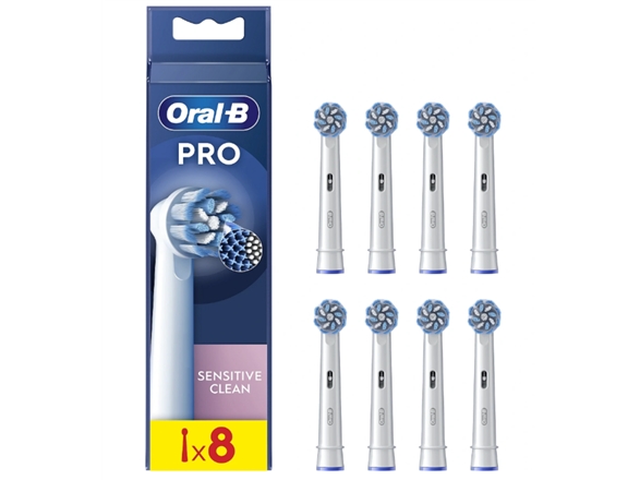 Oral-B Pro Sensitive Clean Udskiftningshovede Eb60x-8