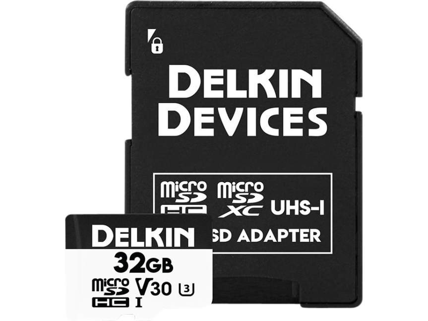Karte Delkin Trail Cam Hyperspeed Microsdhc 32 Gb Klasse 10 Uhs-I/U3 V30 (Ddmsdahs32gb)