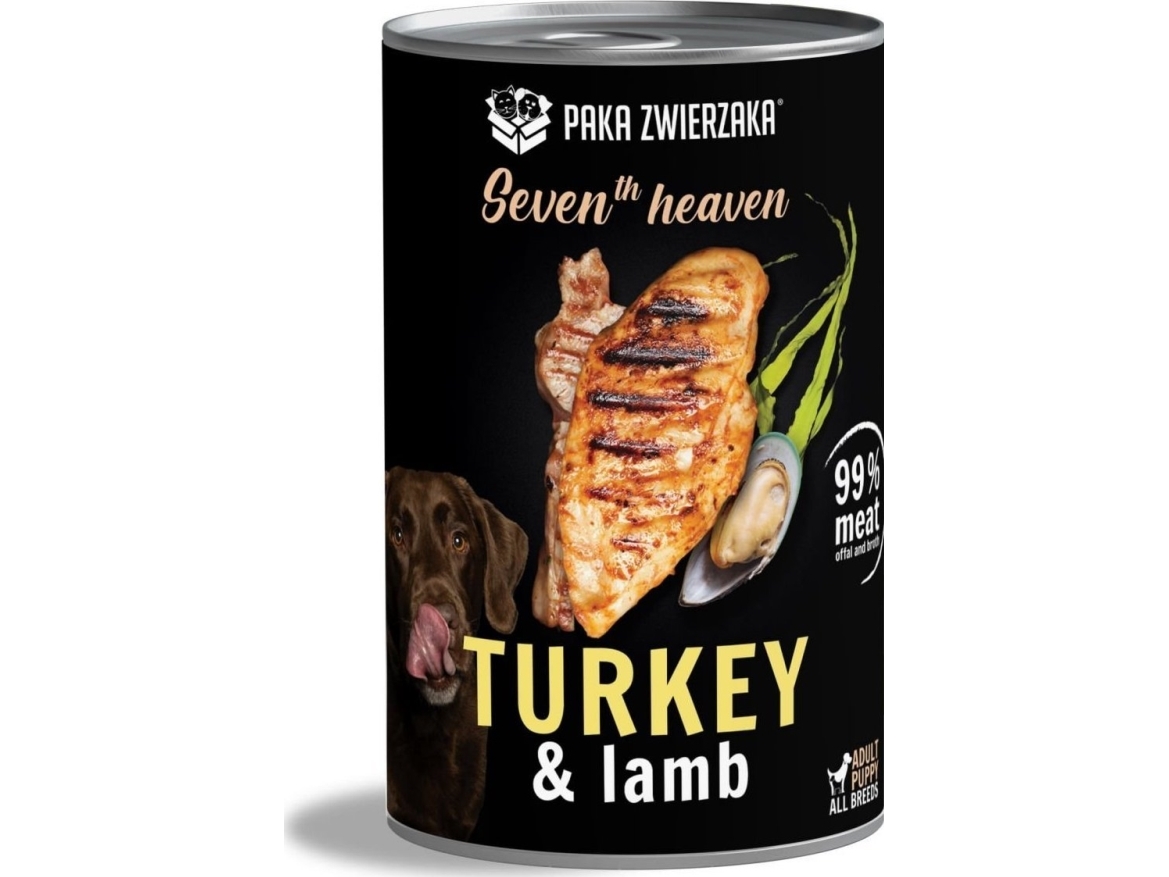 Paka Zwierzaka Nassfutter Pute &Amp Lamm 400G
