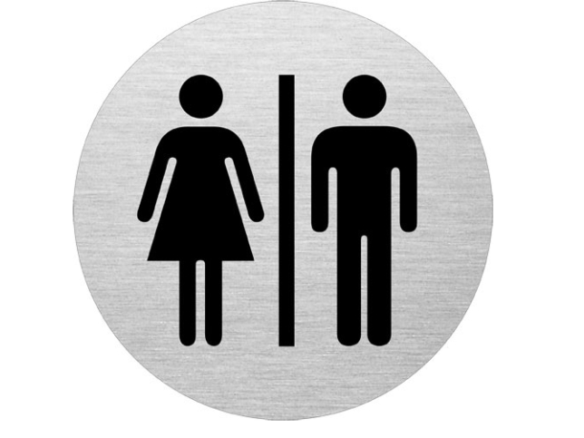 Dørskilt Dame & Herre