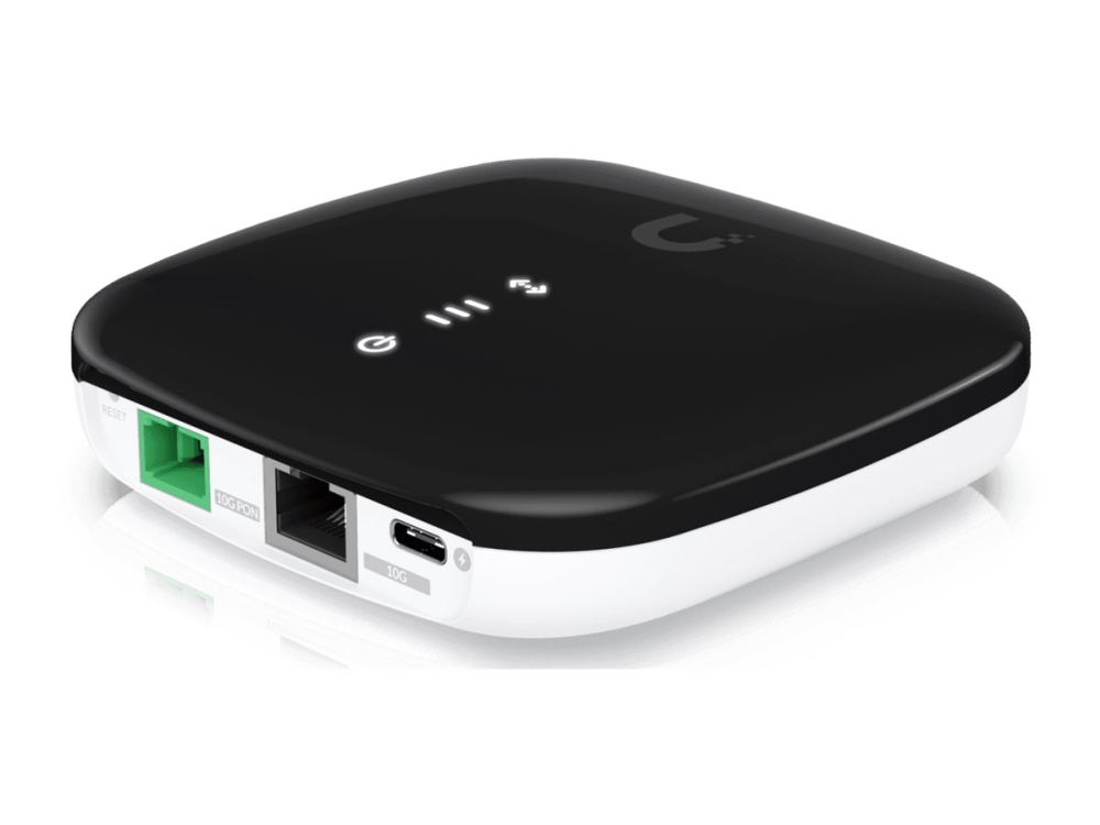 Ubiquiti Uisp Fibre Xgs - Optisches Netzwerkgerät - Xgs-Pon - 10 Gbps - 1Gbe, 2.5Gbe, 5Gbe, 10Gbe