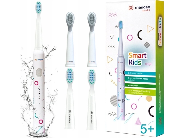 Meriden Smart Smart Kids 5+ Weiße Zahnbürste