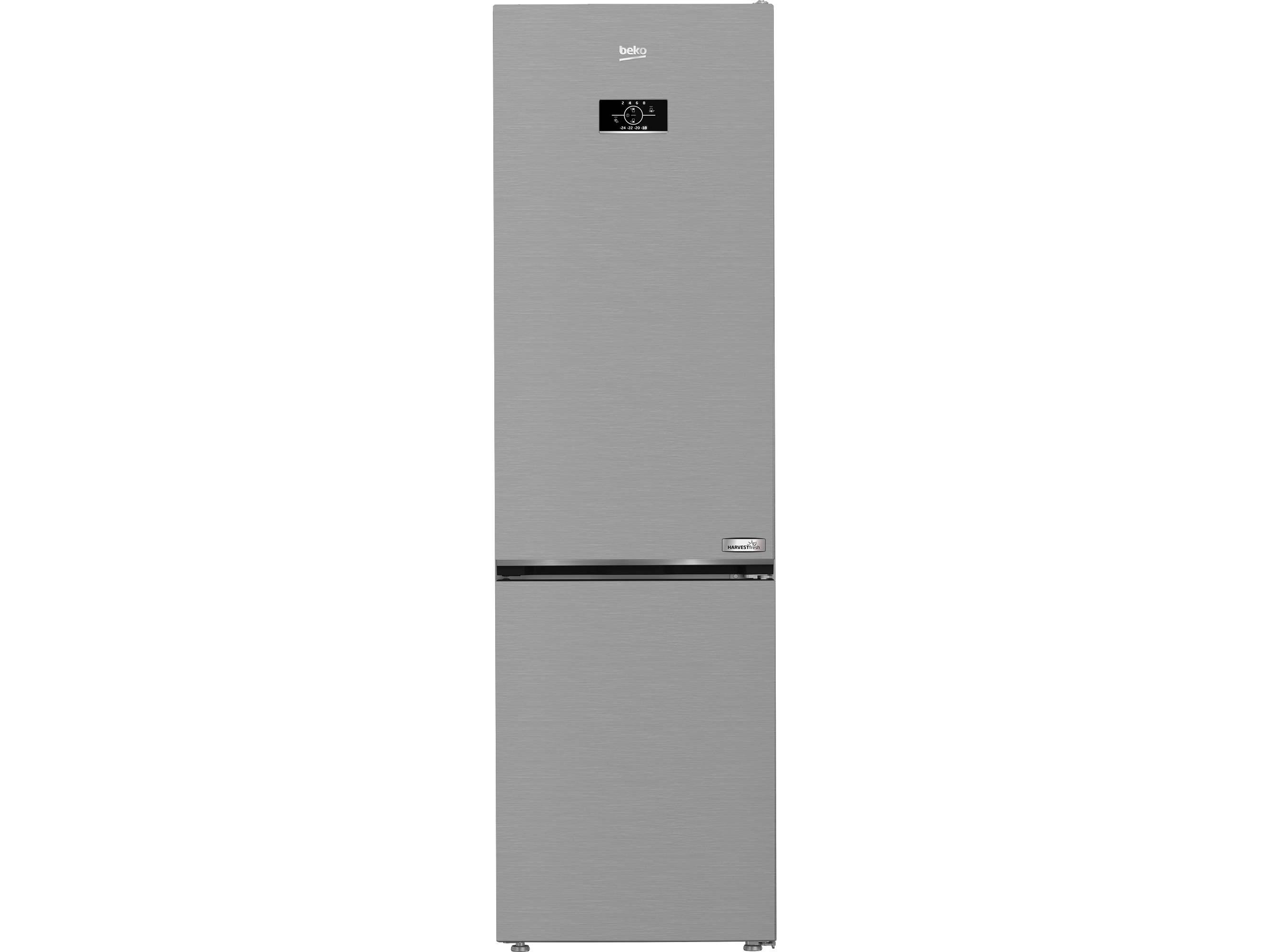 Beko B5RCNA406HXB1, 355 L, No Frost (jääkaappi), SN-T, 6 kg/24h, C, Metallinen