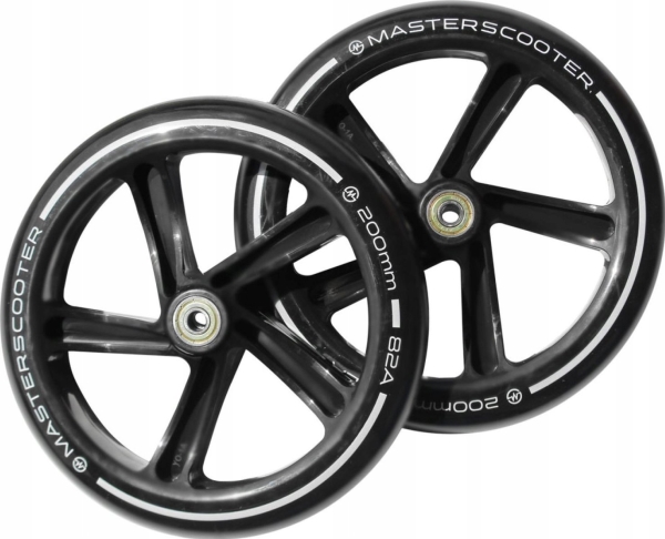 Master hjul til klassisk løbehjul 200 mm med lejer ABEC7 - 2 stk.