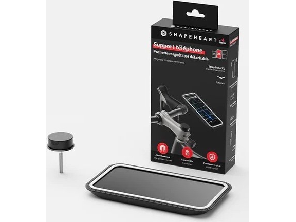 Shapeheart Halterung Für Fahrradtelefon Stem Xl, Flaschenkappen-Montage