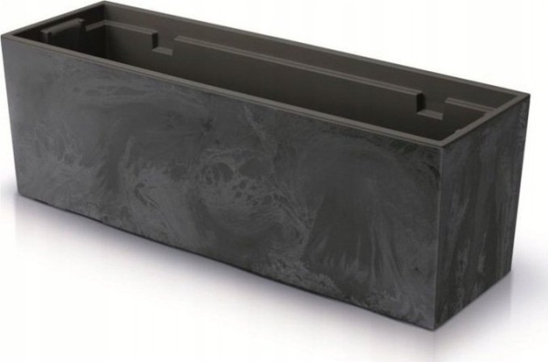 Prosperplast vazonas URBI CASE BETON EFFECT DUC600E - antracito spalvos