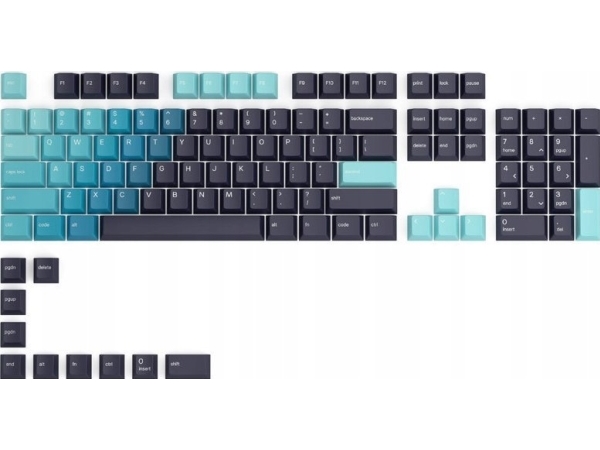 Glorious Pc Gaming Race Glorious Pc Gaming Race Gpbt Keycaps 114 Pbt Keycaps Ansi Us Layout Celestial Ice