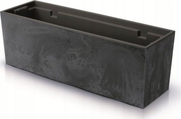 Prosperplast Aflang Blomsterkrukke Altankasse Urbi Case Betton Effect Duc600e S433 Farve Antracit Prosperplast Mål 58x18x19 5 Cm