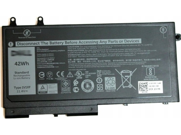 Battery 42whr 3 Cell Lithium Ion