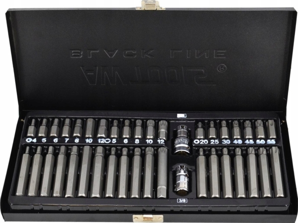 Awtools Bits Hex / Torx / Spline Set 40 Teile Bl