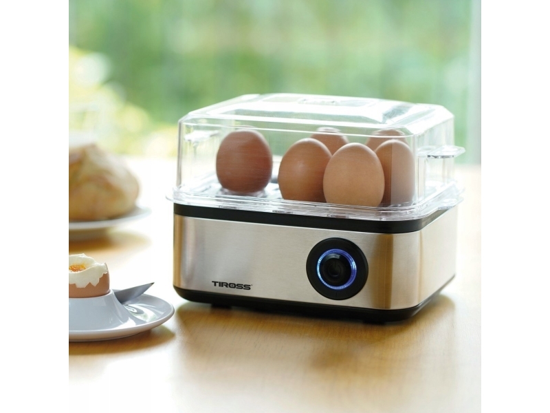 Tiross Egg Cooker Automatic egg cooker for 8 eggs TS-2301 Tiross