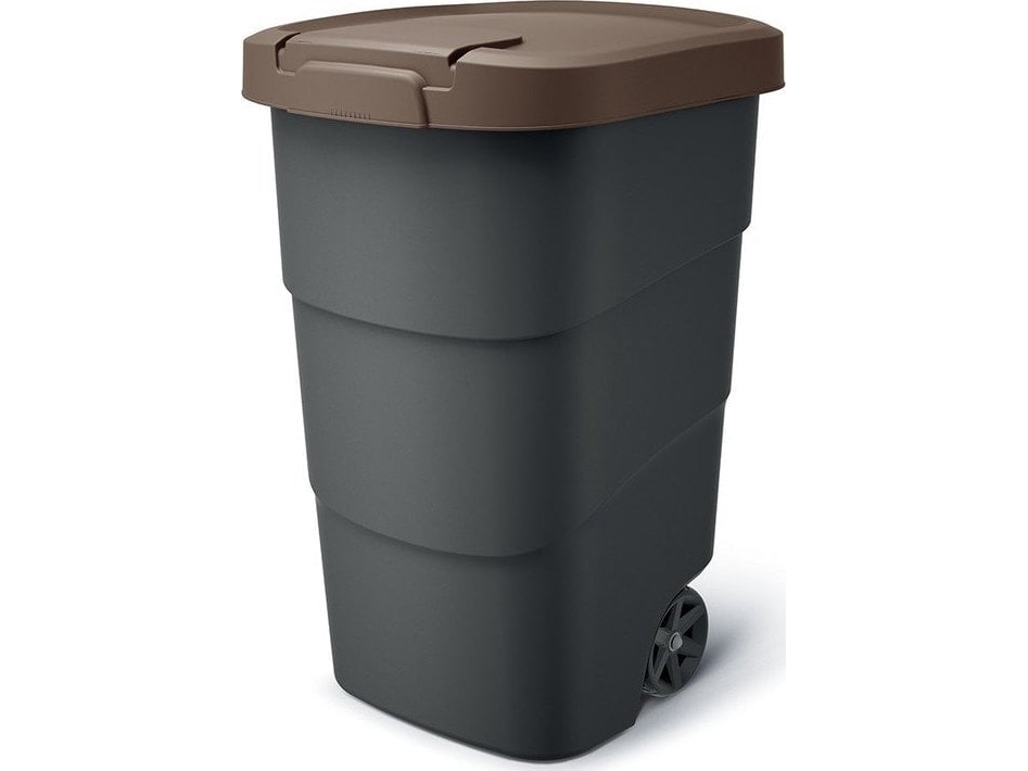 Prosperplast soptunna brun (CEN-80996) | Trädgården - Jord & Växter - Växt Tillbehör | GameStuff