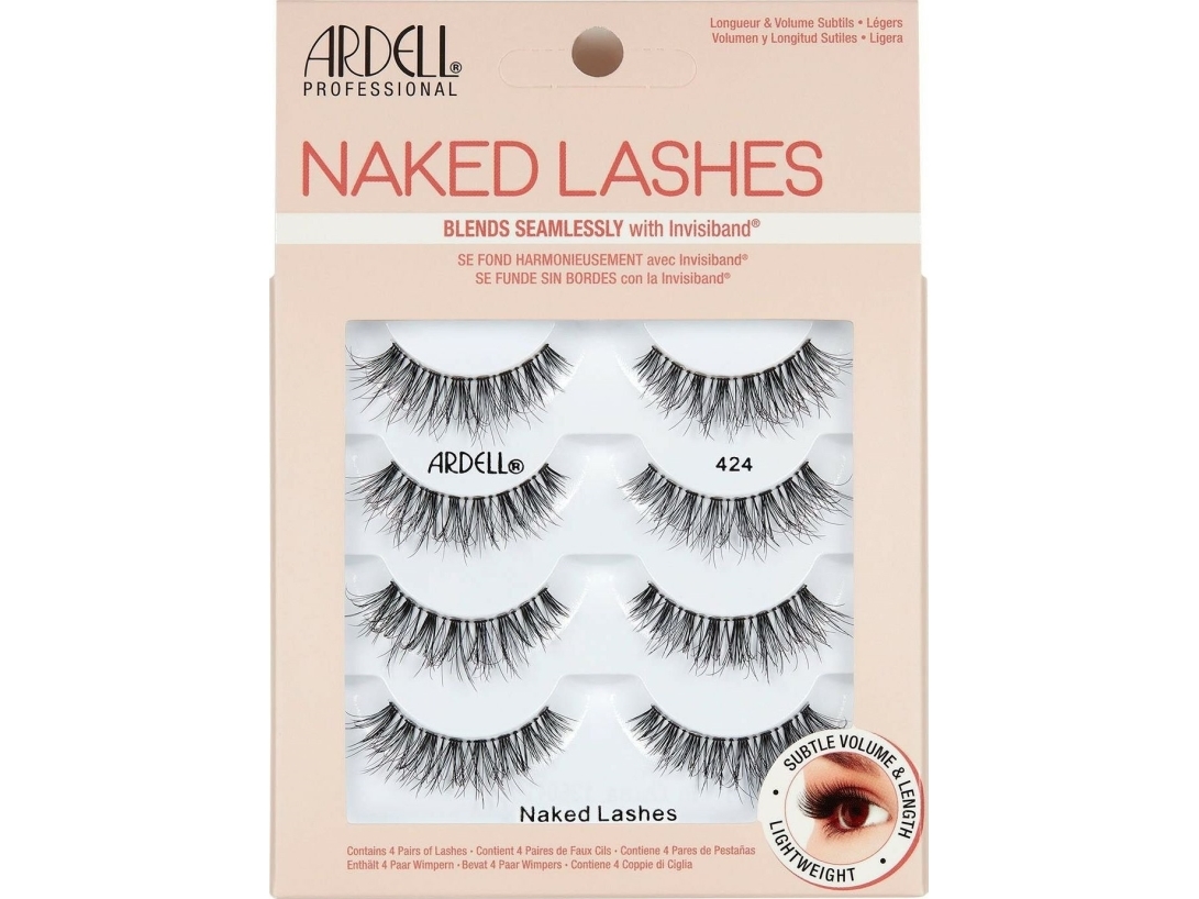 Naked Lashes 424 (W,4 pcs) | Smink - Ögon - Lösögonfransar | GameStuff