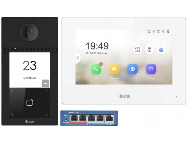Hikvision Ip Wideodørtelefon Ip Hilook Ip-Vis-Pro-W