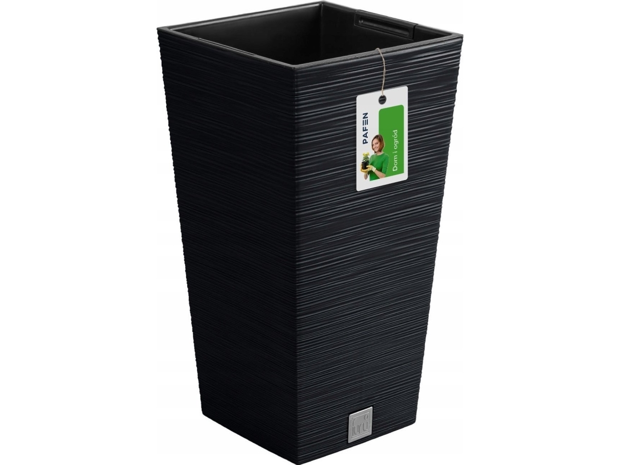 Prosperplast Blomkruka Furu DFSH300 Antracit | Trädgården - Trädgårdstillbehör - Krukor & Kannor | GameStuff