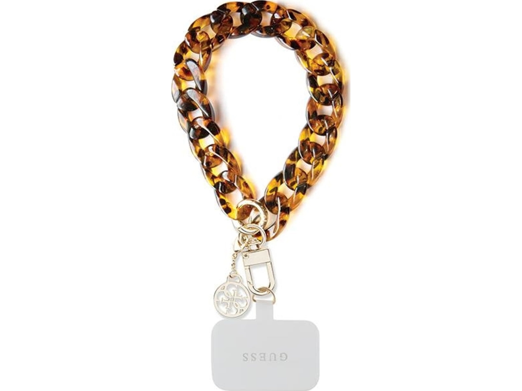 Dėklas Guess GUOUCBMC4MT Universal Didelis dirželis rankai Acetate Acrylic 4G Charm