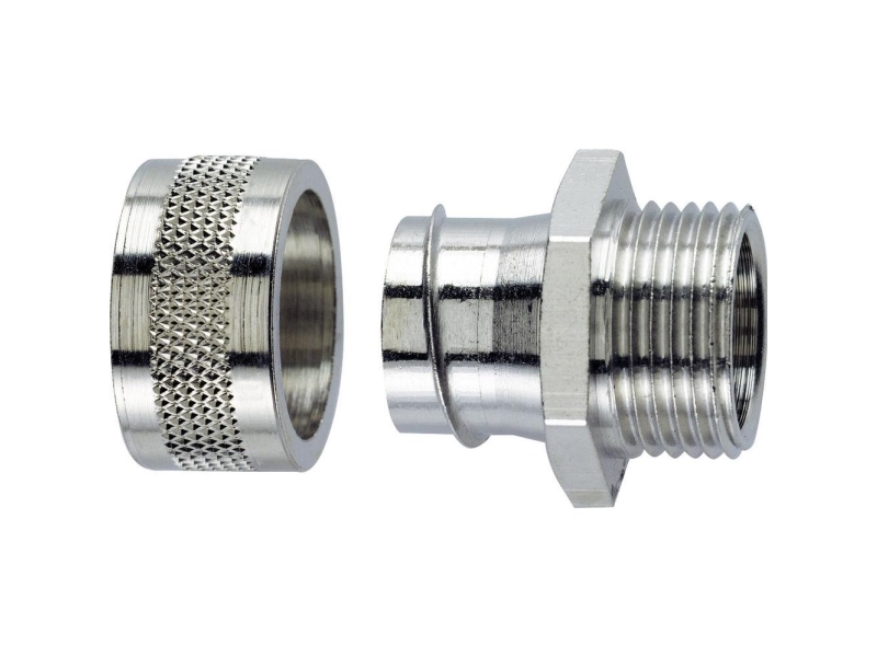 LAPP 55502001 SILVYN® LGF-2-M 16X1.5/1 Slangeforskruning Sølv M16 10.20 mm Lige 1 stk