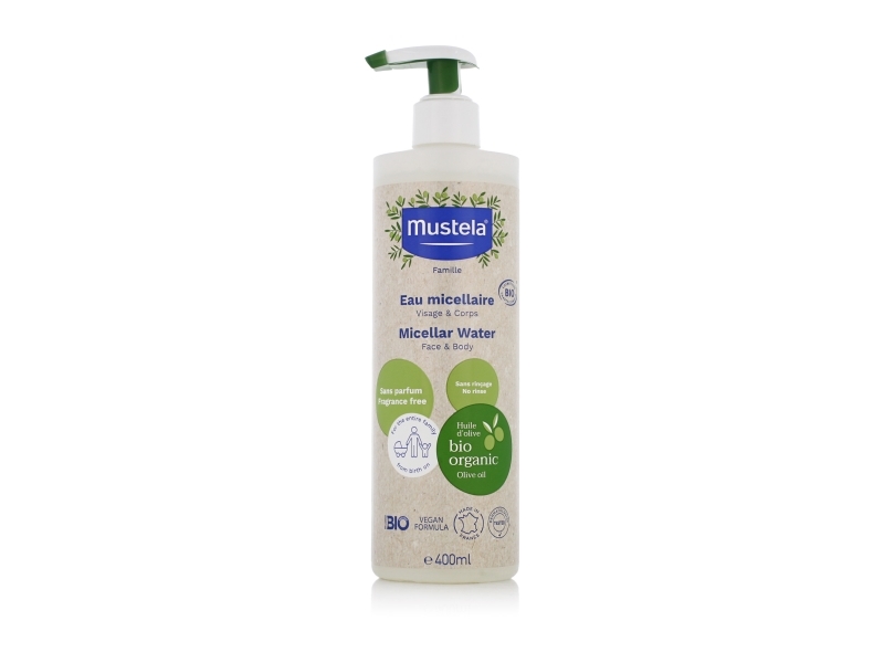 Mustela Organic Micellar Water - 400Ml