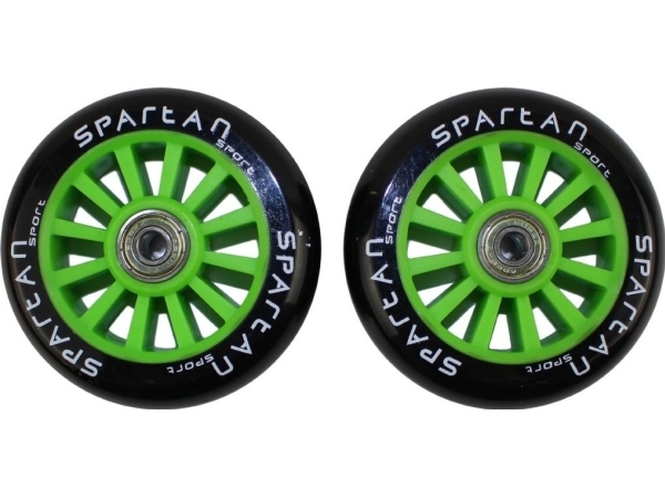 Spartan Performance løbehjulshjul med ABEC7-lejer (grøn)